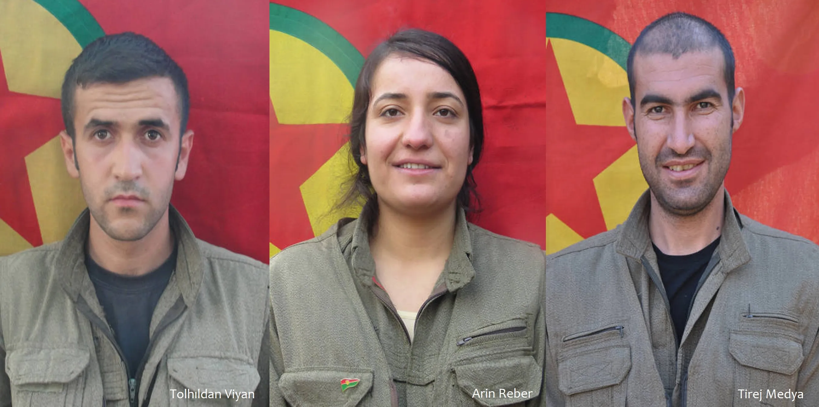 HPG'ê nasnameyên 3 gerîlayên şehîd eşkere kirin