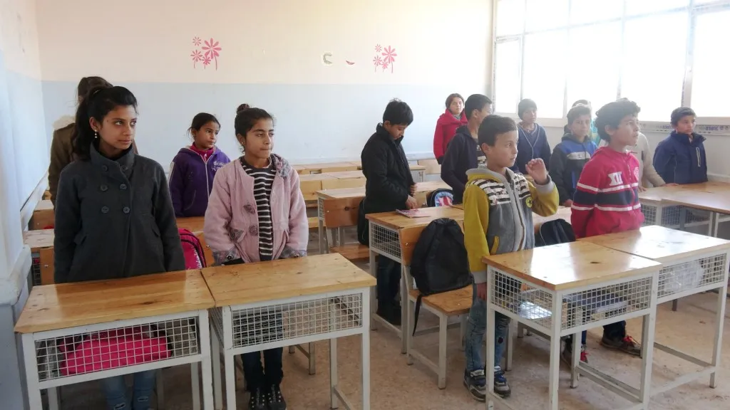Li Eyn Îsayê 5 hezar xwendekar ji mafê xwe xwendinê bê par mane