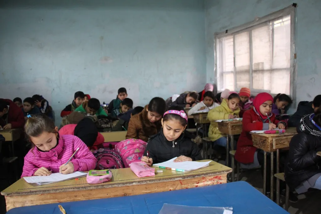 Li Minbicê ezmûnên werza yekemîn a sala xwendinê destpê kirin