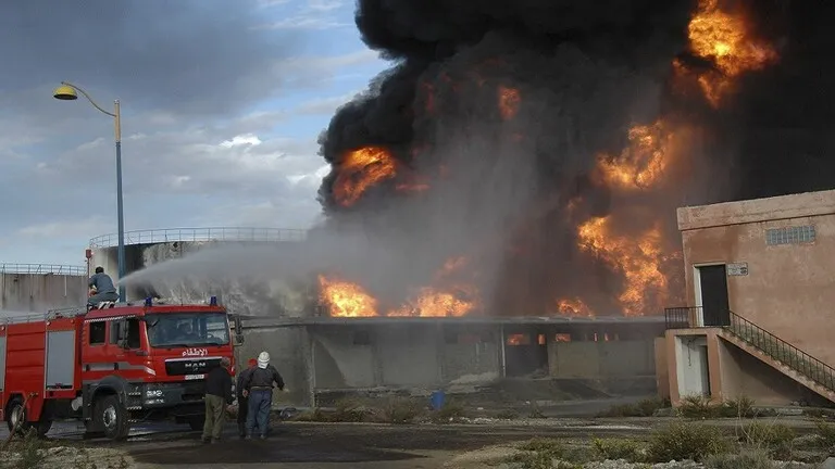 Êriş li ser 3 cihên petrolê li bajarê Humisê yê Sûriyê pêk hatin