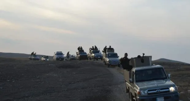 Heşdî Şebî hêzeke mezin şand ser sînorê Sûriyê