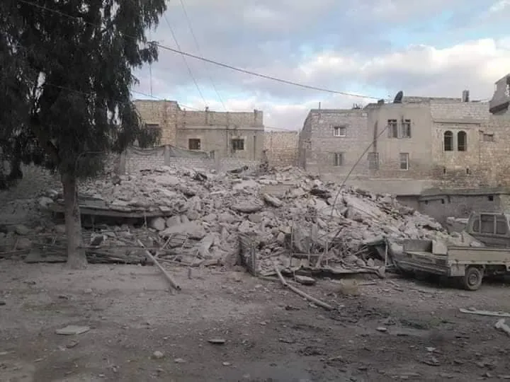 Li Helebê avahiyek hilweşiya: 5 kesan jiyana xwe ji dest da