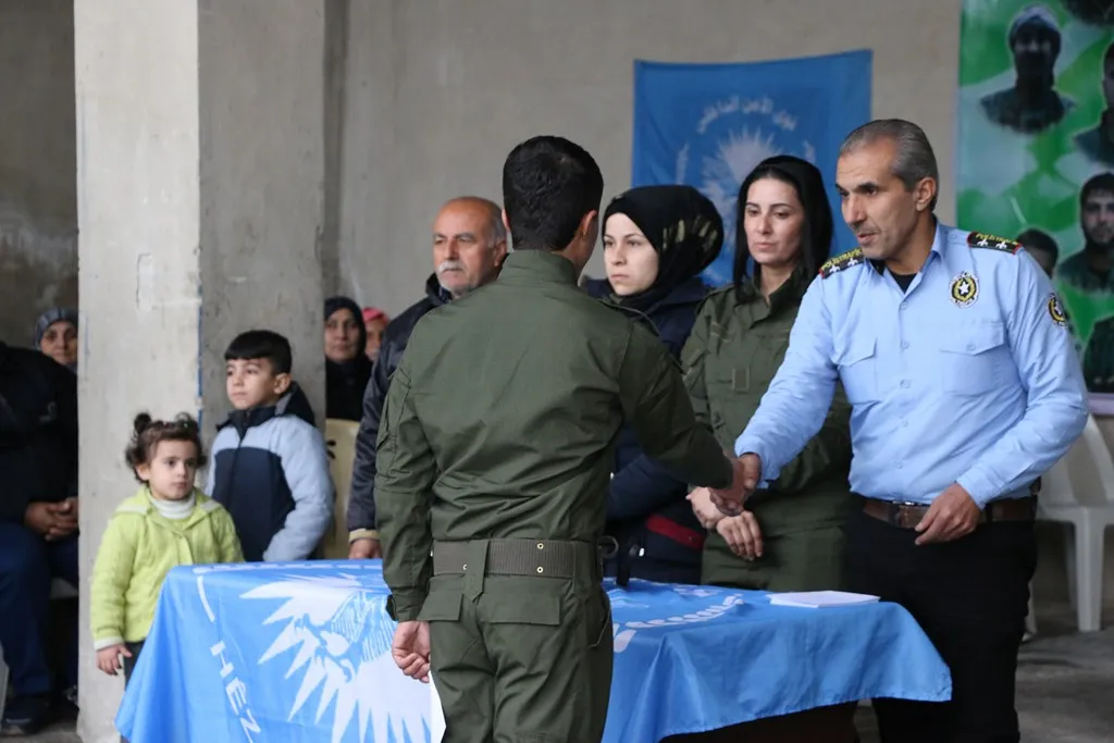 Li Helebê dewreya 3`emîn a Hêzên Ewlekariya Hundrîn bidawî bû