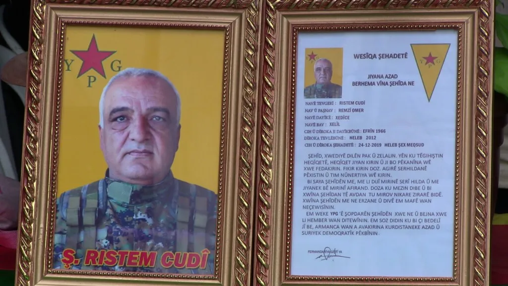 Şêniyên Helebê sersaxî da malbata şehîd Rûstem Cûdî