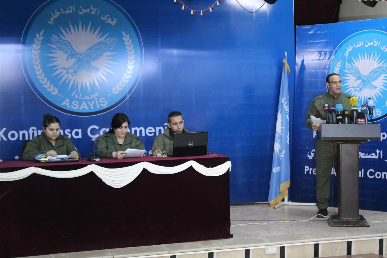 Hêzên Ewlekariya Hundirîn encamnameya xebata xwe ya 2019`an eşkere kir