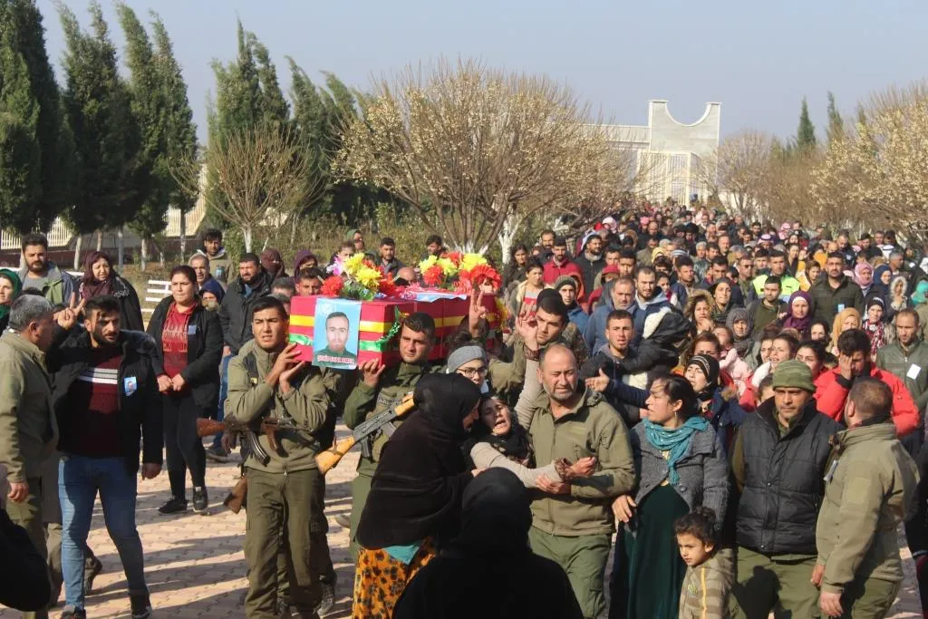 Şehîdê Hêzên Ewlekariya Hundrîn li Dirbêsiyê hat oxirkirin