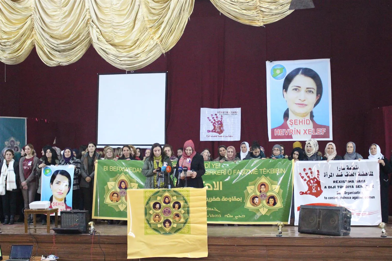 Rêxistina Sara: Divê civaka navneteweyî erka xwe li beramberî sûcê li dijî Hevrîn Xelef pêk bîne