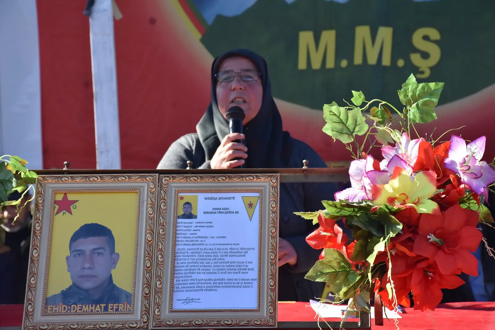 Şêniyên Efrîn û Şehbayê şehîdekî Berxwedana Serdemê oxir kir