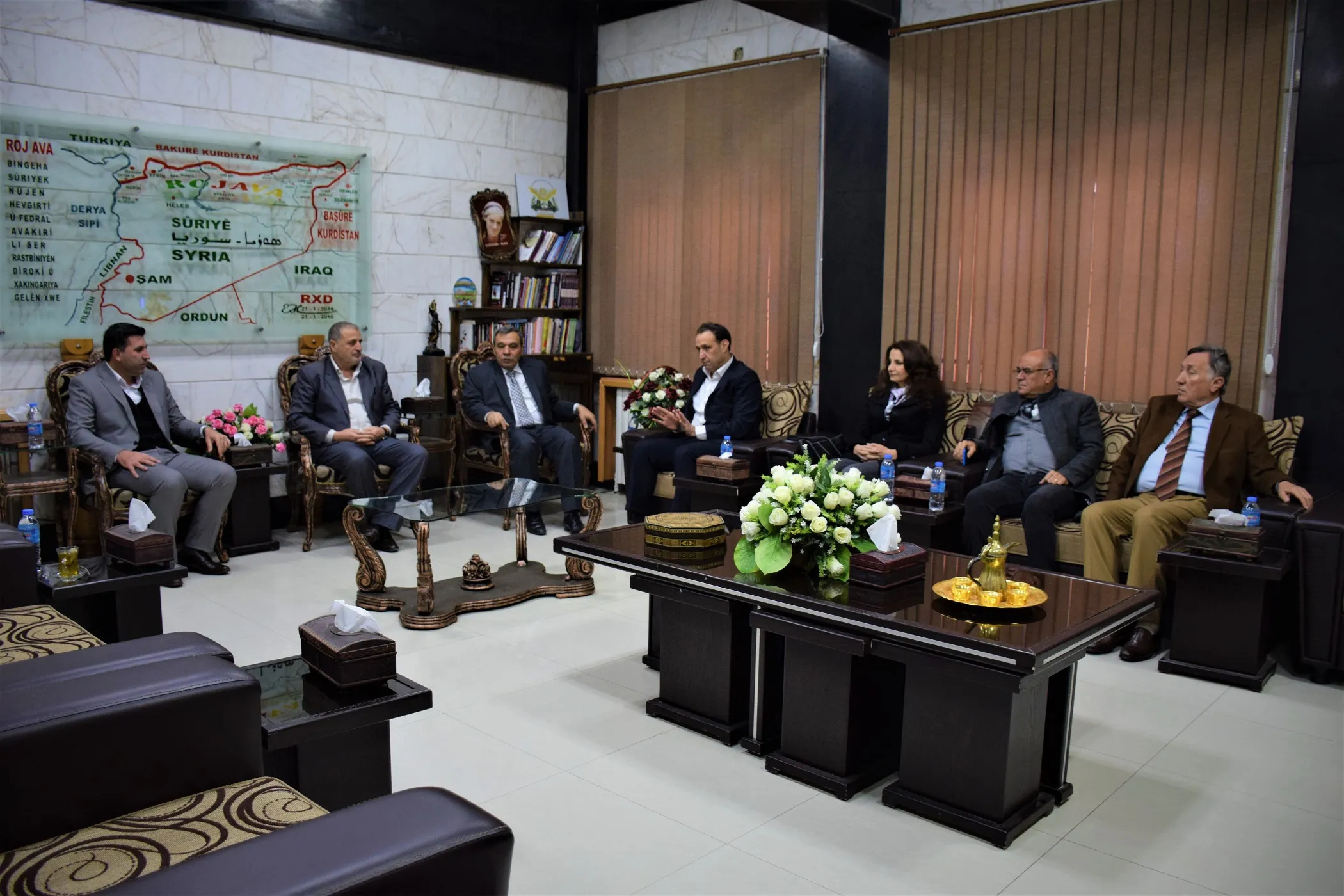Telat Yûnis: Em piştevanê tevahî xebat û çalakiyên ji bo yekitiya hemû pêkhateyan in