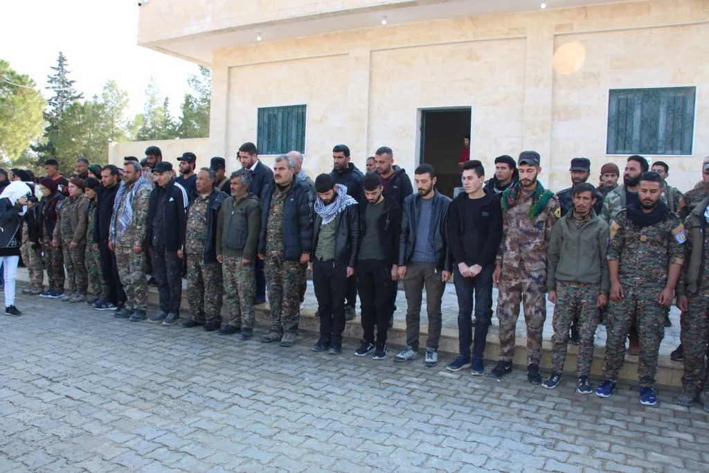 Li Minbicê merasîma xiyabî ya 4 şehîdên Berxwedana Rûmetê