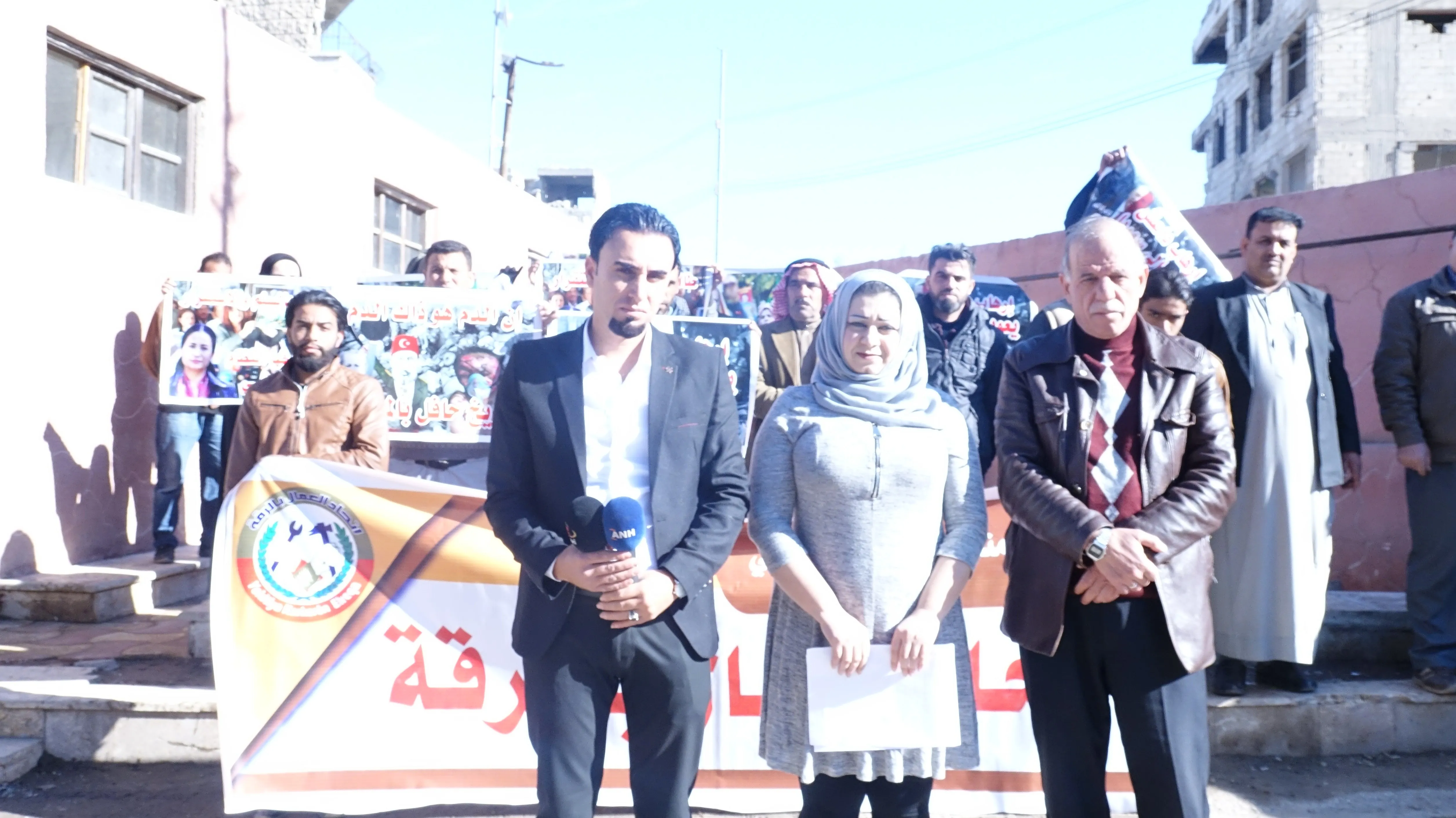 Karker û cotkarên Reqa û Tebqayê dagirkeriya dewleta Tirk şermezar kir
