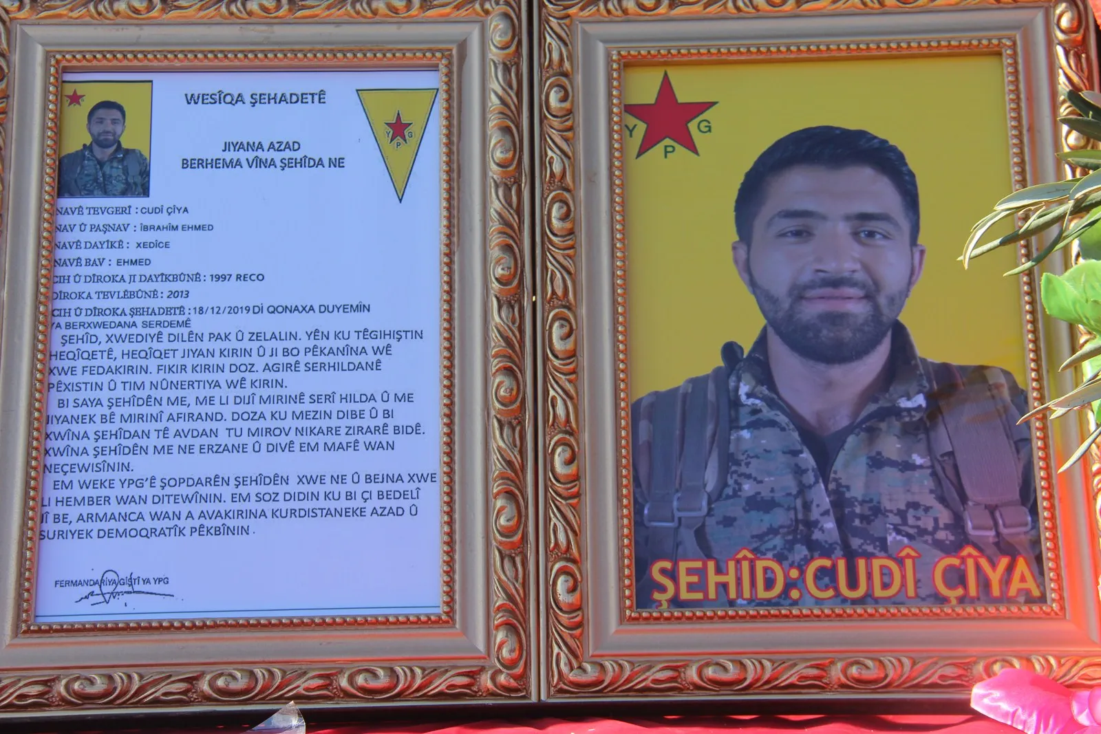 2 şehîdên Berxwedana Serdemê hatin oxirkirin