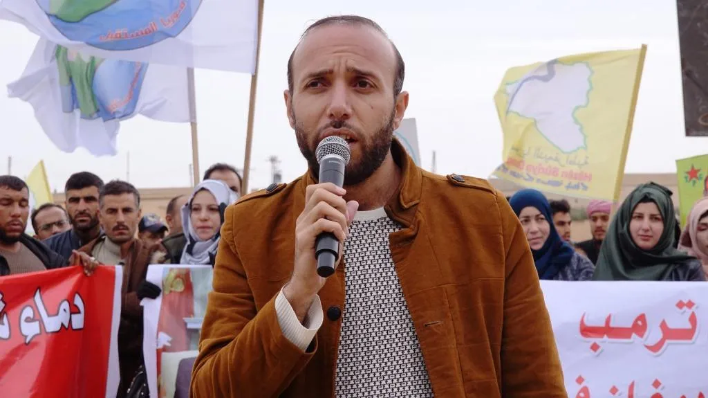 Şêniyên Tebqayê nerazîbûna xwe ji dagirkeriya Tirkiyê re nîşan da