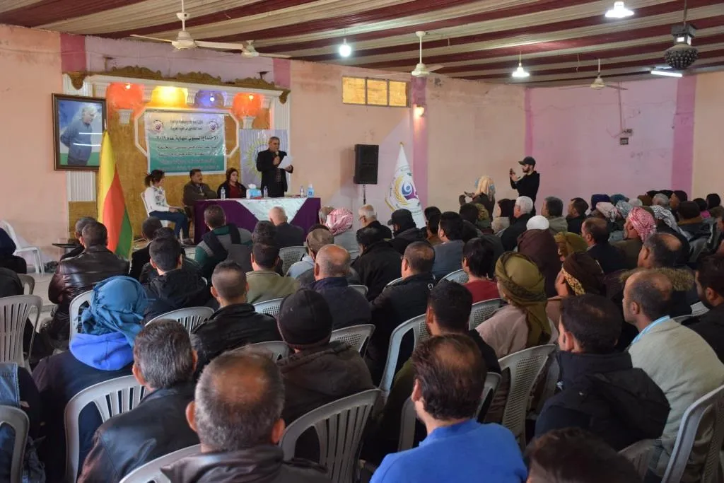 Yekitiya Kedkaran a herêma Cizîrê civîna xwe ya salê lidar xist