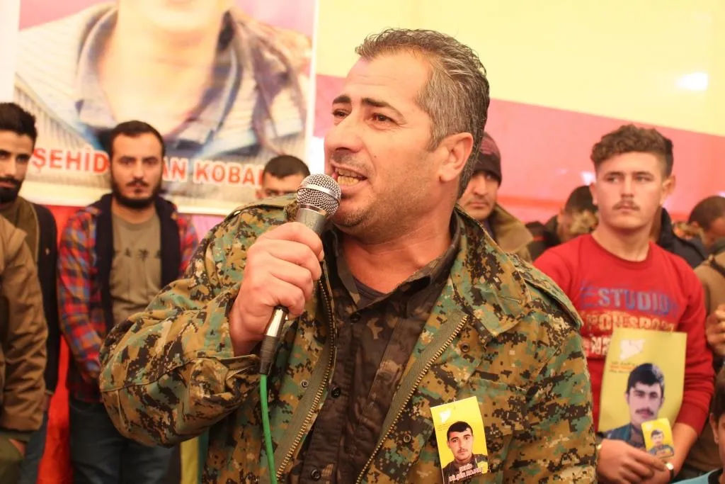Li Dirbêsiyê ji bo şehîdên Berxwedana Rûmetê merasîmek hate lidarxistin