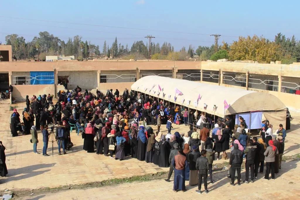 Li Reqayê çalakiyên jinan ên li dijî dagirkeriyê berdewam in