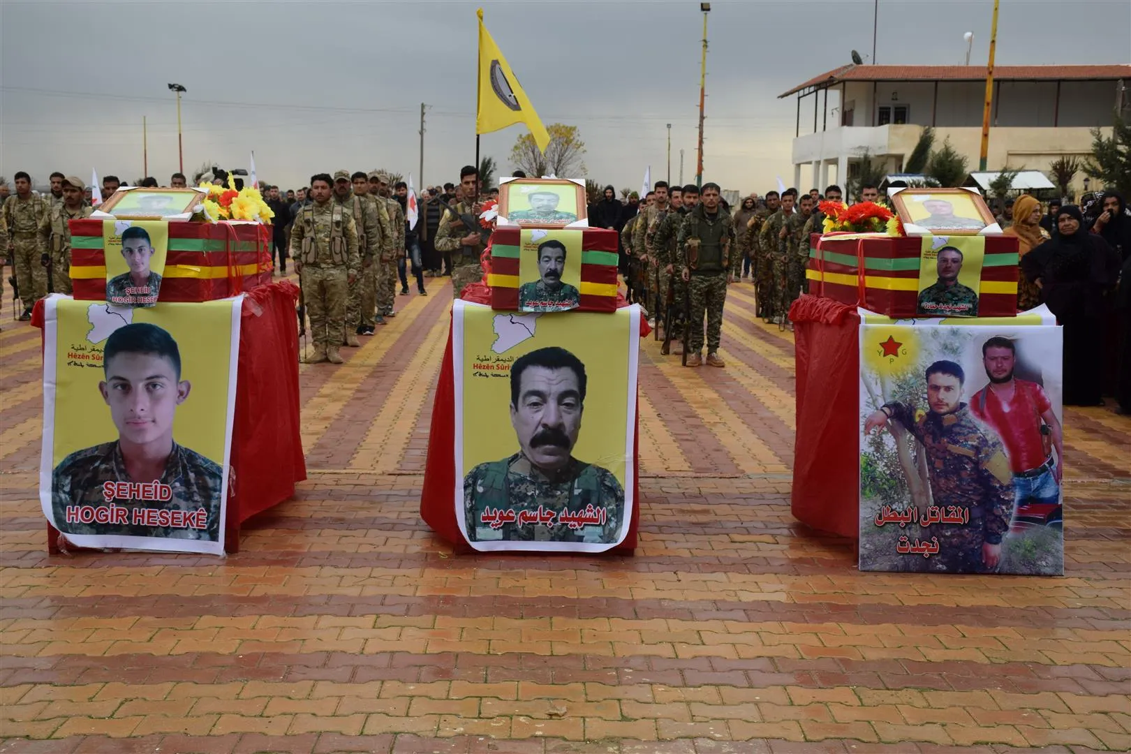 Li Hesekê merasim û bîranîna şehîdan