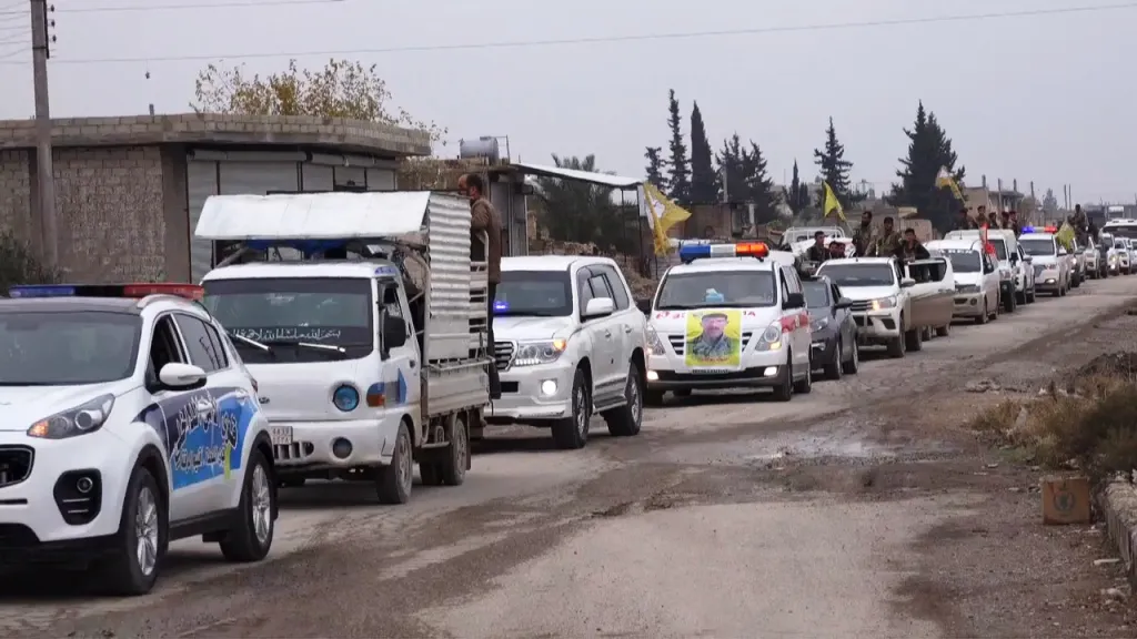 Cenazeyê şehîd Ebû Qasim li Tebqayê hate veşartin