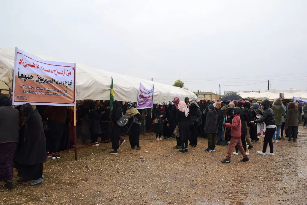 Çalakiya konvendanê ya li Eyn Îsayê di roja 3‘yan de ye