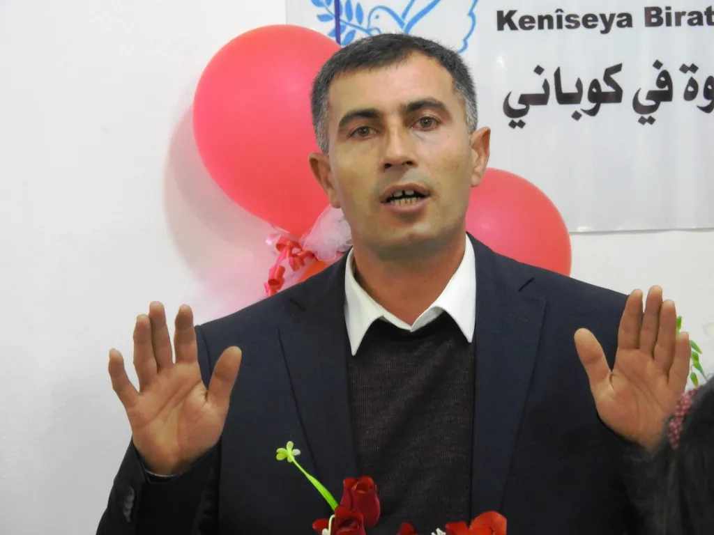 Dêra Biratî ya Kobanê cejna Rojbûna Pêxember Îsa pîroz kir
