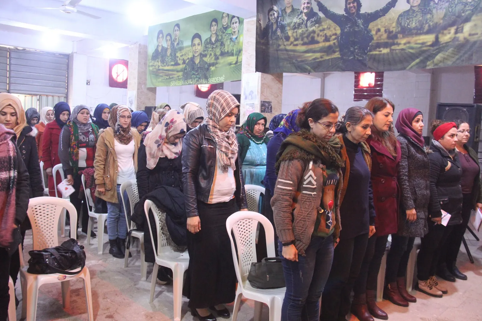 Rêveberiya Jinan a Minbicê û Yekitiya Jinên Ciwan a Şehbayê civînên salane lidar xistin