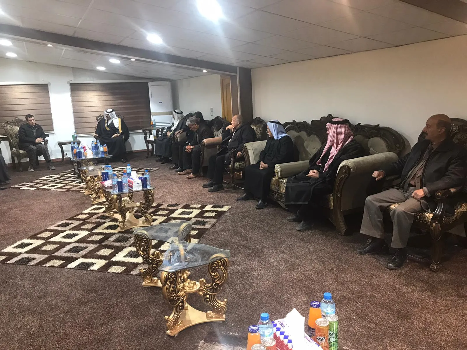 Mezlûm Ebdî bi endamên Desteya Rûspiyan re civiya