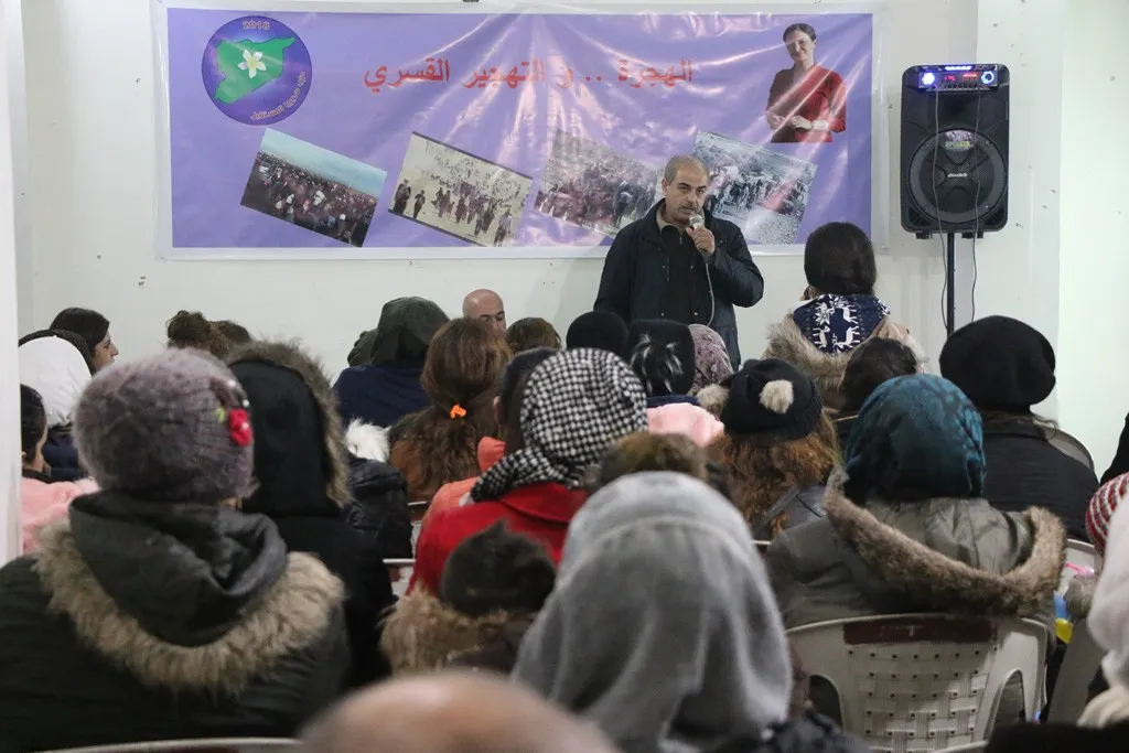 Partiya Pêşerojê ya Sûriyê semînerek girêdayî koçberiyê li Helebê lidar xist