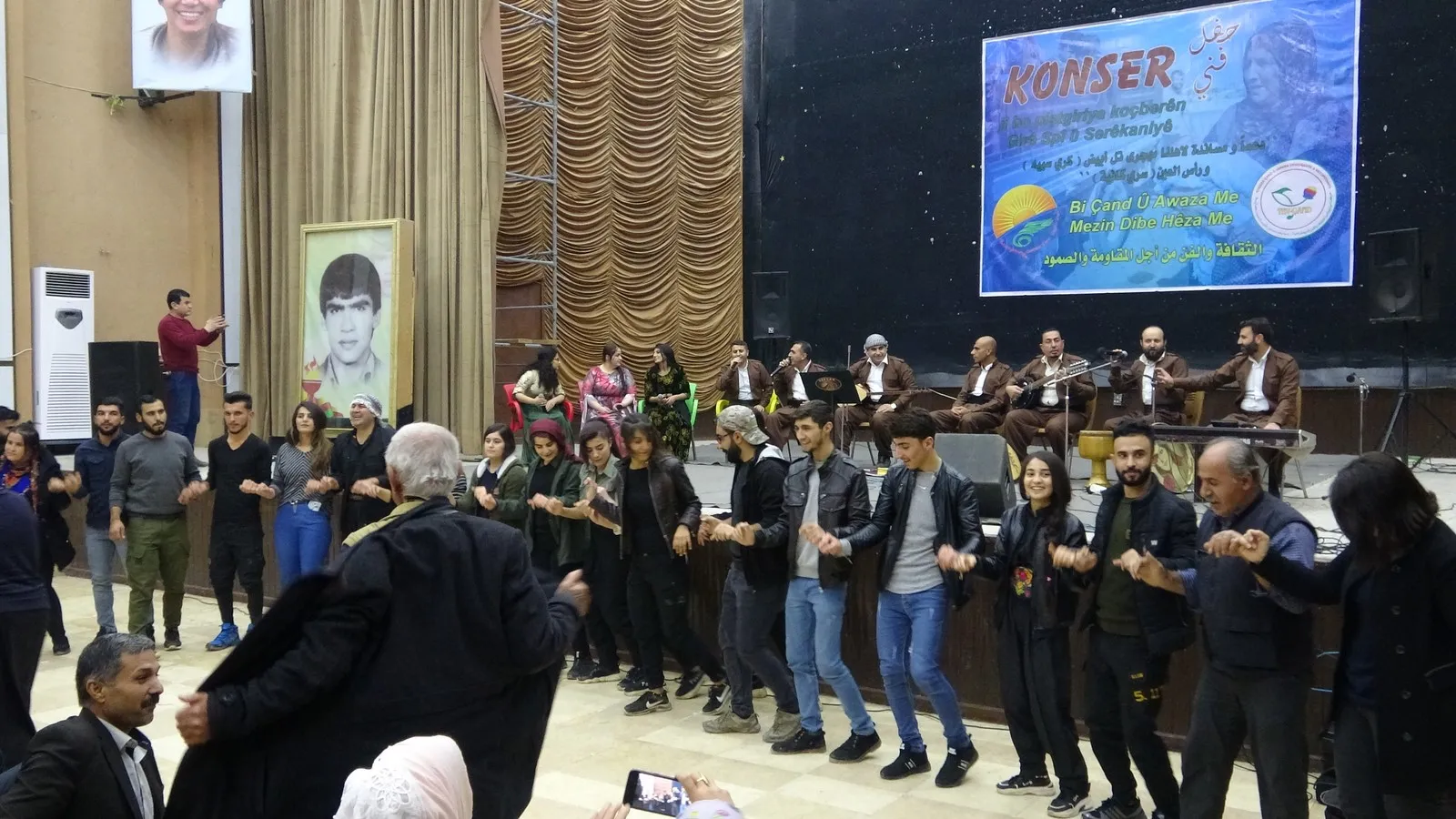 Li Qamişlo şahiya piştigiriya koçberên Serêkaniyê û Girê Spî