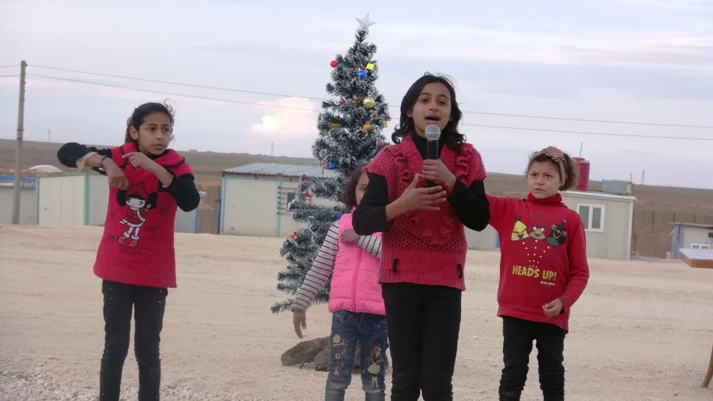 Ji bo koçberên Girê Spî pîrozbahiya sala nû