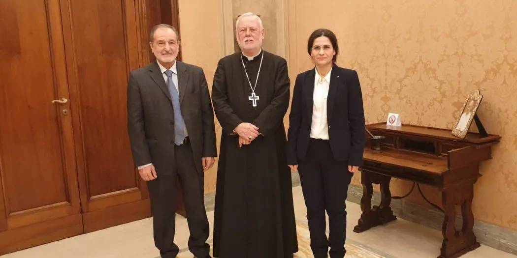 Wezîrê Karê Derve yê Vatîkanê pêşwaziya şandeya MSD`ê kir