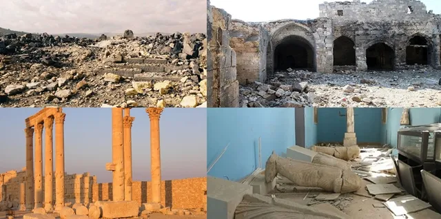Li Sûriyê mîrateya cîhanê tune dibe