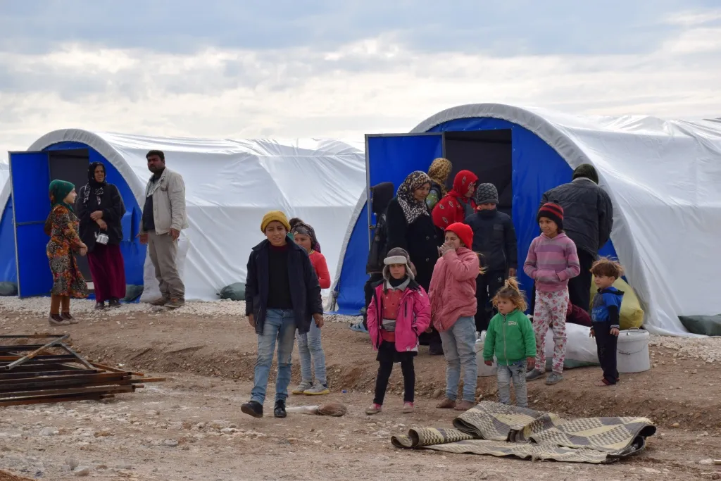 Li kampa Girê Spî hejmara koçberan zêde dibe