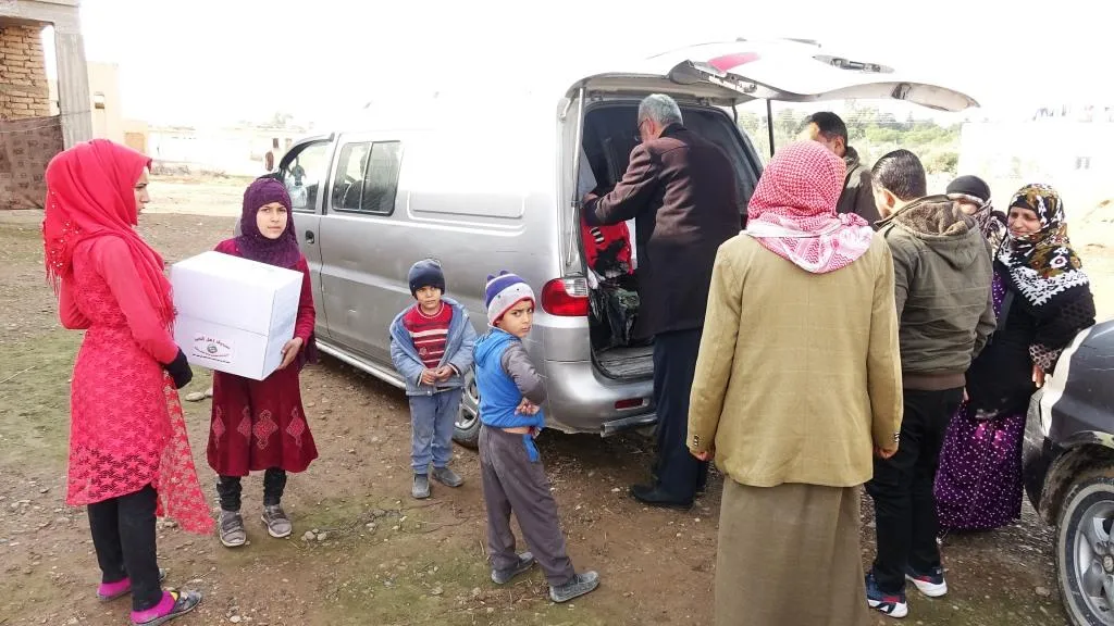  Li Reqayê, projeya sendoqa alîkariya xizan û koçberan