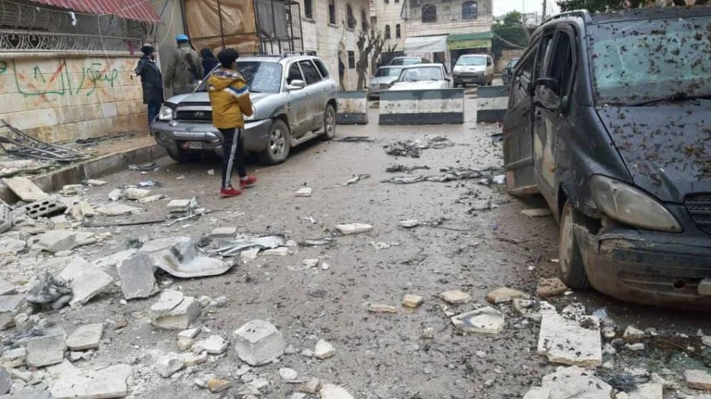 HRE’yê li navenda Efrînê li çeteyan da: 2 kuştî, 4 birîndar