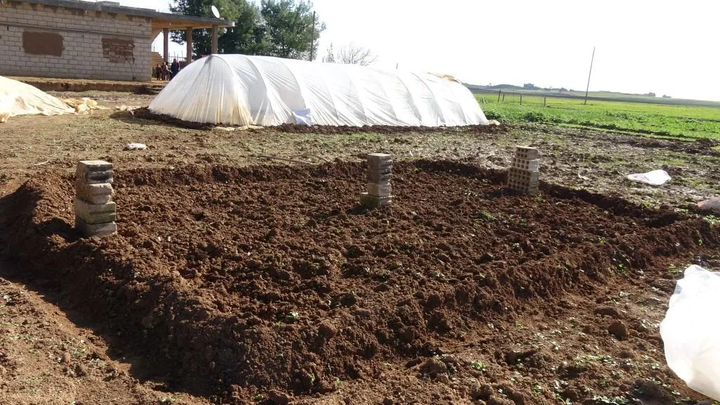 Cotkarên Tilberakê amedekariya danîna şitilgehan dikin