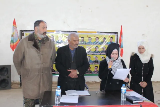 Li Şedadê şehîdên meha Çileyê hatin bibîranîn