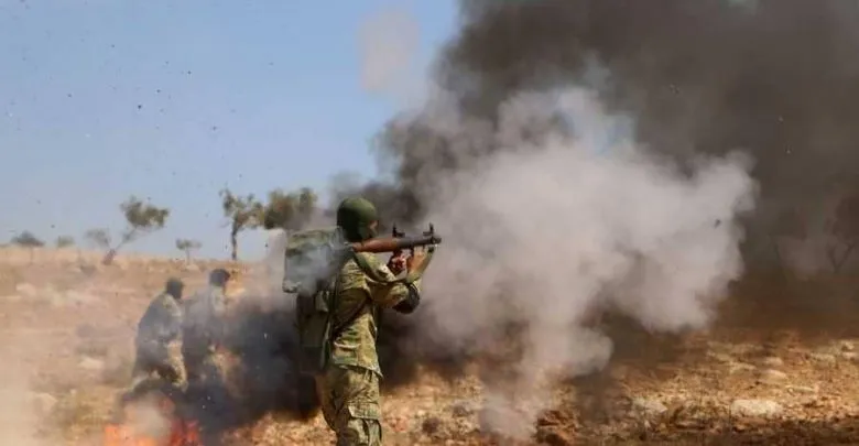 Çeteyên Tirkiyê bi dijwarî êrişî gundewarên başûrê Idlibê dikin