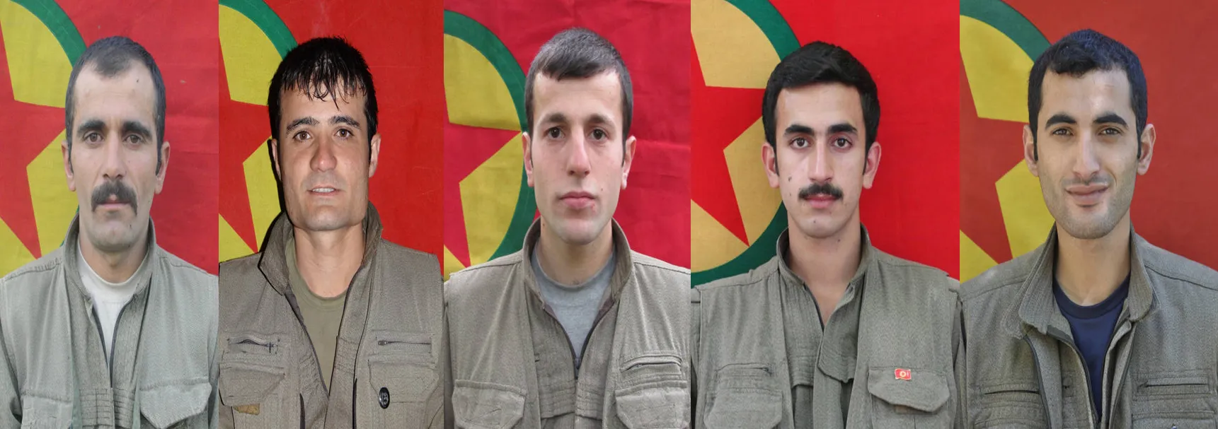 HPG'ê nasnameyên 5 gerîlayan eşkere kirin