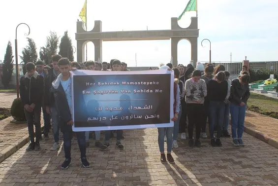 Tevgera Ciwanên Şoreşger şehîd Xebat Dêrik bi bîr anî