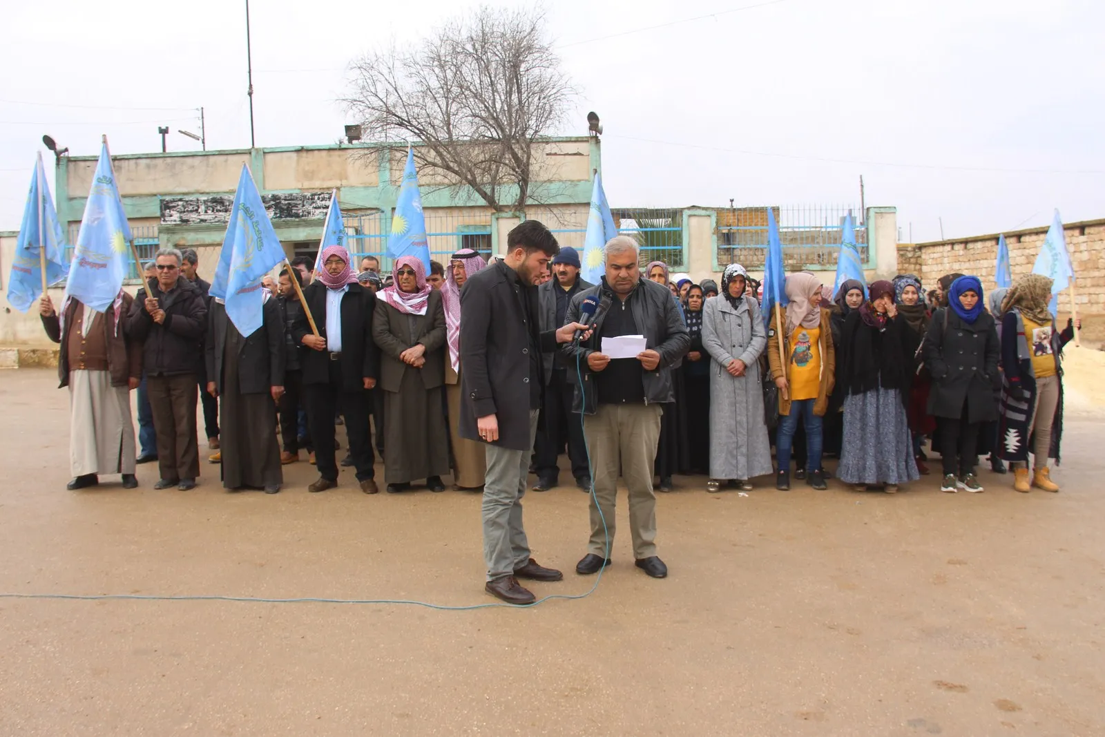 Bi boneya salvegera duyemîn a êrişên li ser Efrînê...Şêniyên Şehbayê daxuyanî da