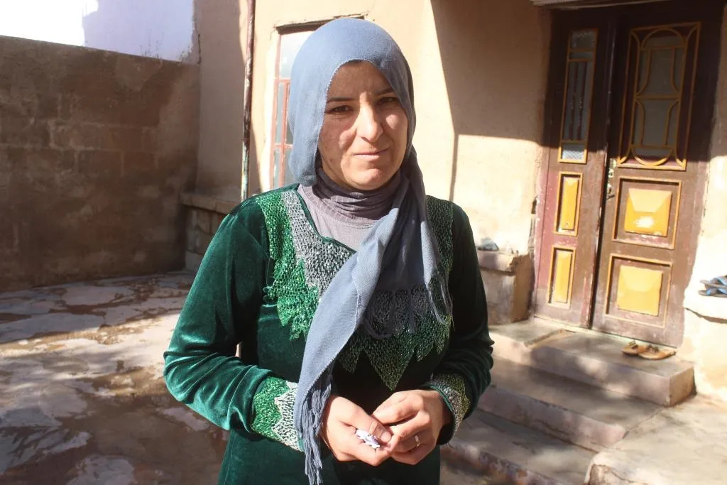 Mazot li koçberên Serêkaniyê hate belavkirin