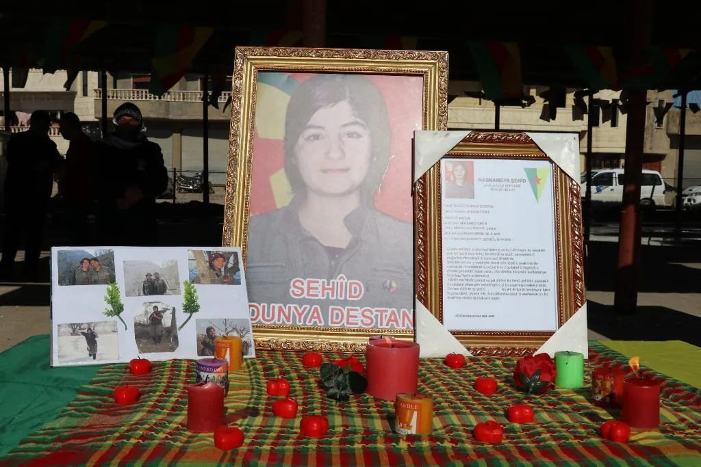 Sersaxî ji malbata şehîd Sînem re hat xwestin