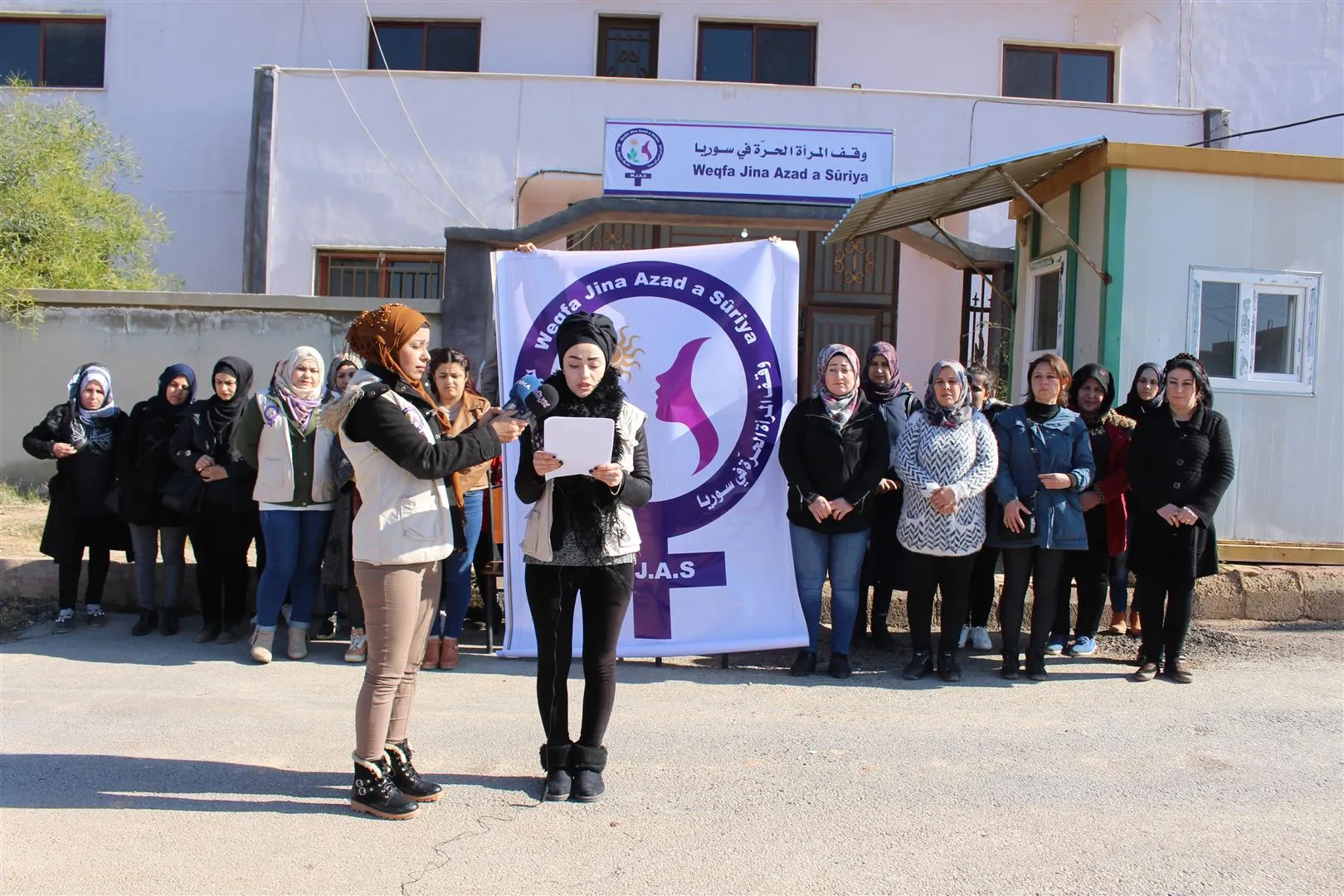 Weqfa Jina Azad karê xwe li tevahî herêmên Sûriyê berbelav dike