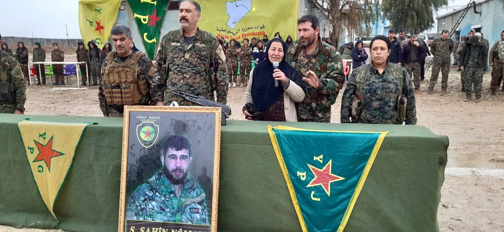 Şervanên nû tev li Meclîsa Leşkerî ya Şedadê bûn