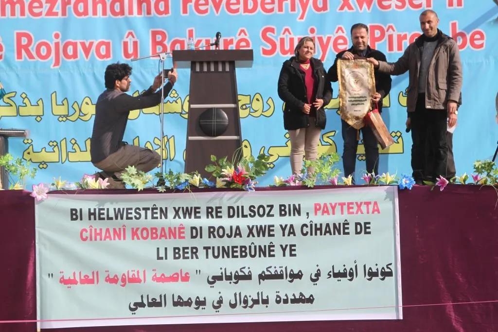 Şahiya salvegera rizgariya Kobanê bi dawî bû