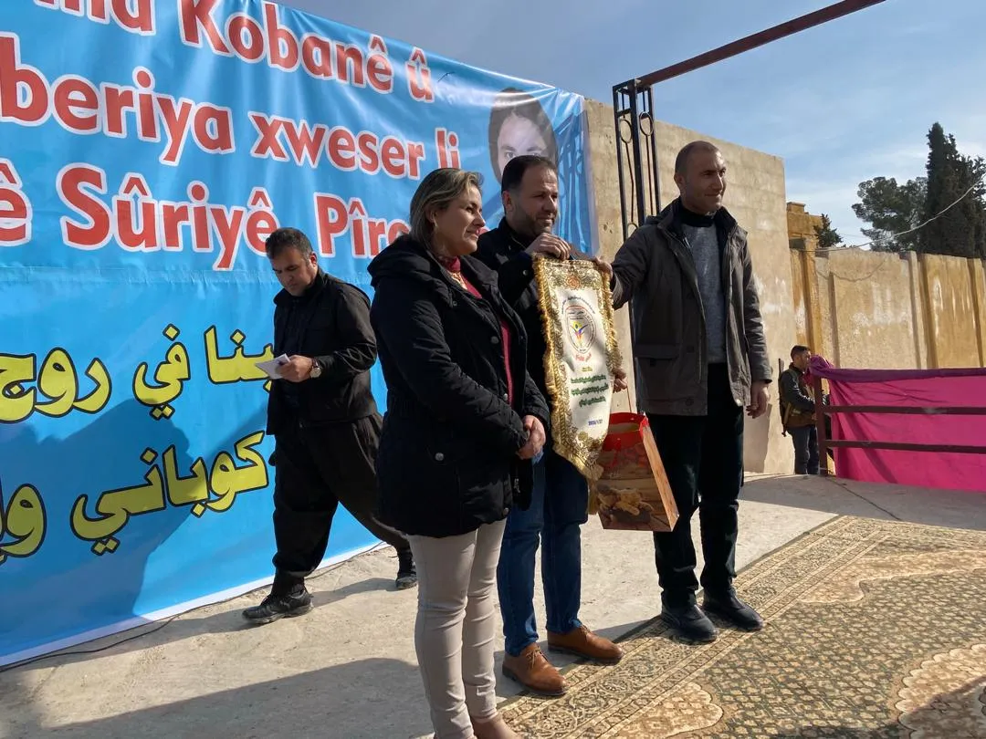 Şahiya salvegera rizgariya Kobanê bi dawî bû