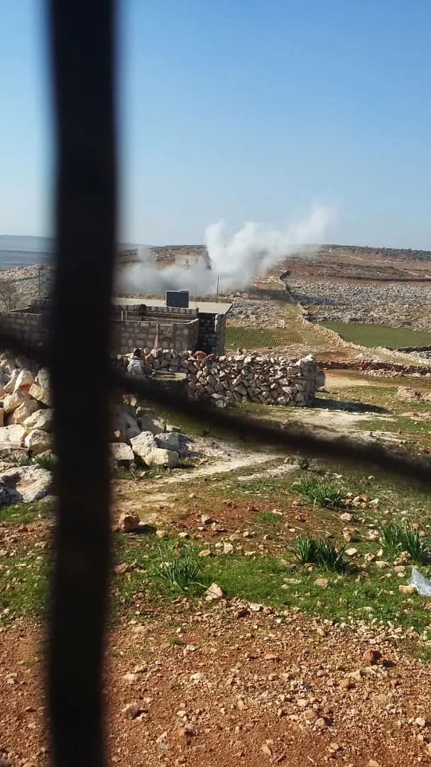 Dagirkereya Tirk  gundên Şera û Şêrawayê topbaran dike