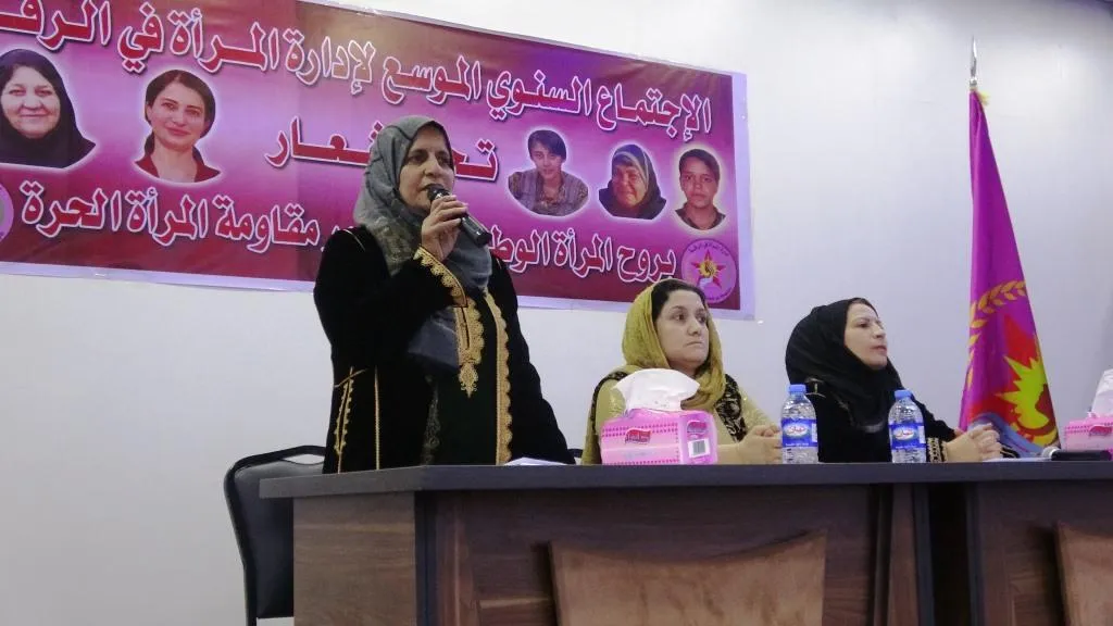 Jinên Reqayê civîna xwe ya salane li dar xist
