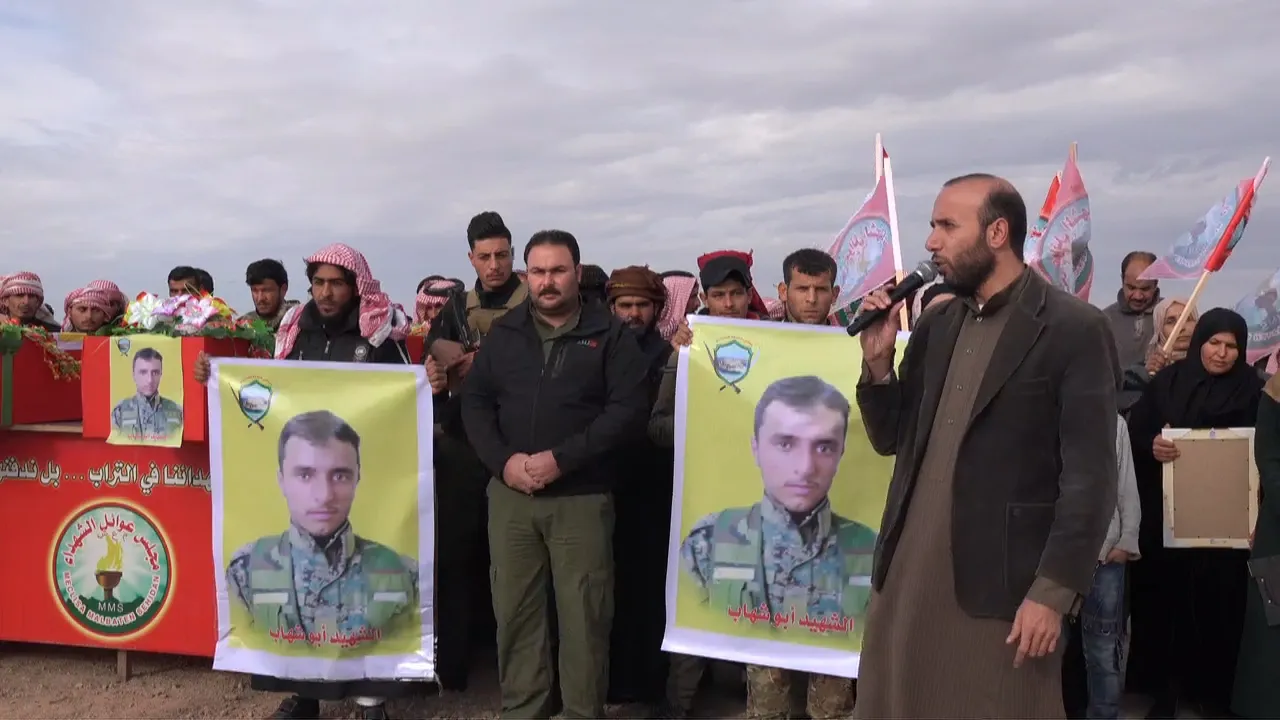 Şêniyên Tebqayê 2 şervanên ku di Berxwedana Rûmetê de şehîd bûbûn, spartin axê