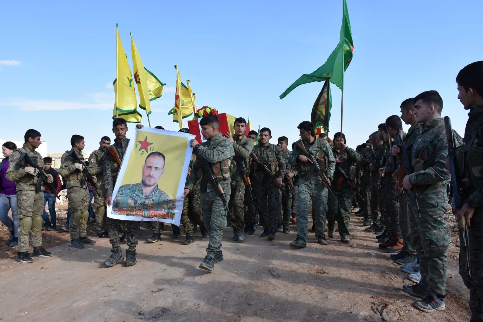 Şêniyên Helebê şehîd Şêrko Kobanê oxir kir